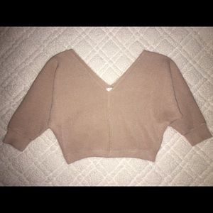 knit crop top